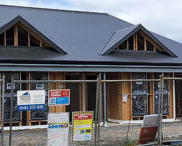 Roofing and Patio Living Verandas Colour bond roofing tile conversions sheds gutters